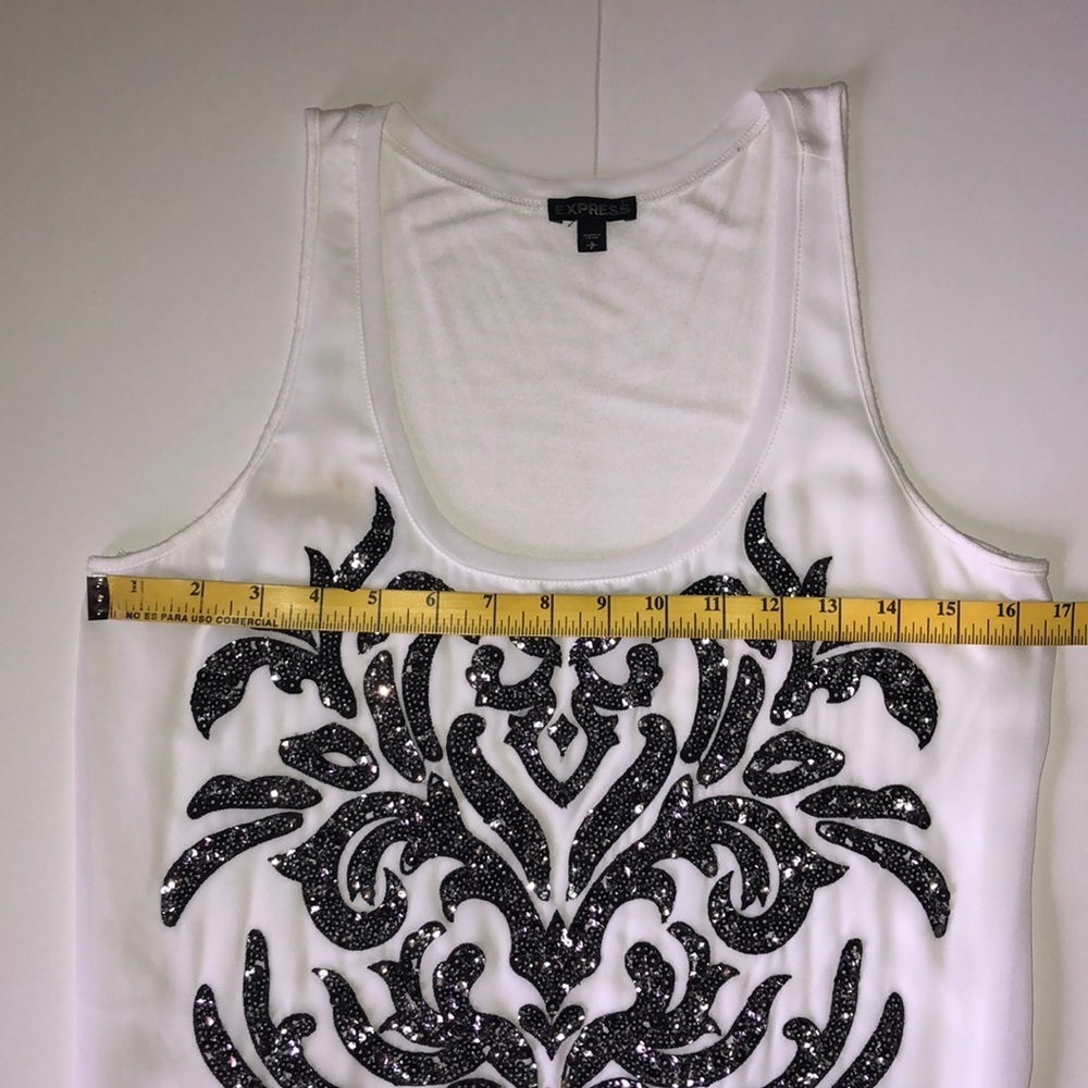 Express tank with sequin - Picture 6 of 9